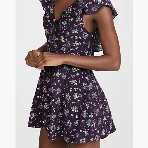 **HP**Nwt Free People Violet Visions Romper - Picture 7 of 14